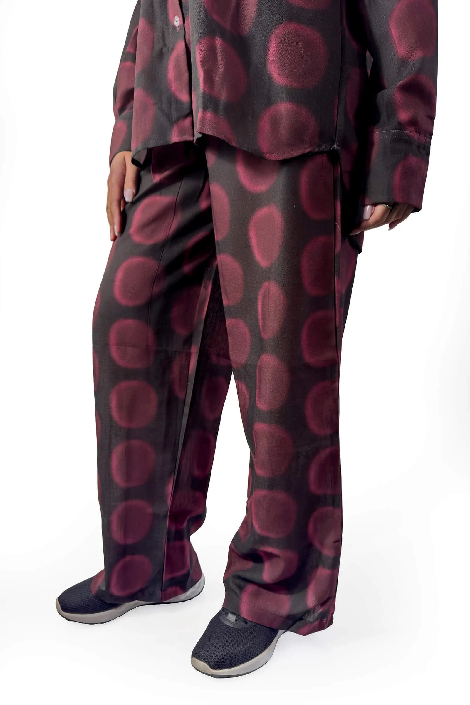 Crimson Eclipse Two-Piece Set