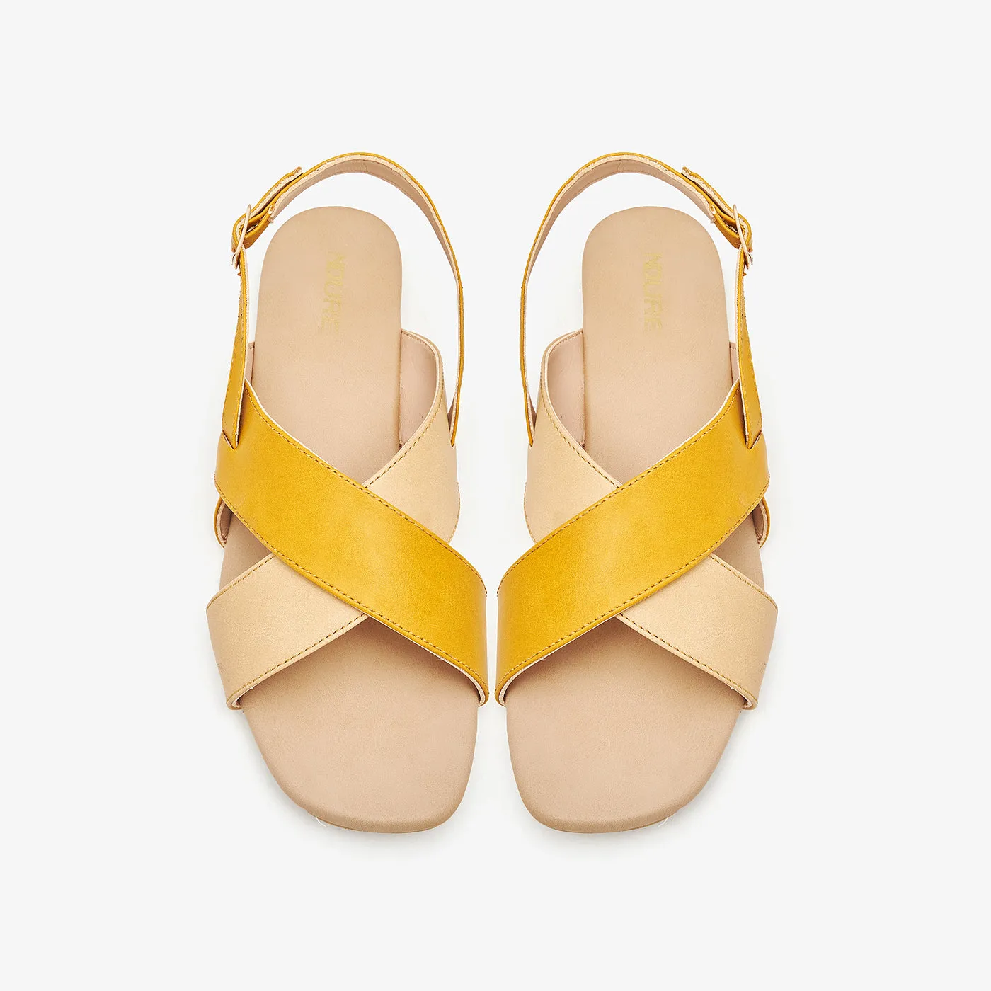Cross-Strap Ladies Sandals