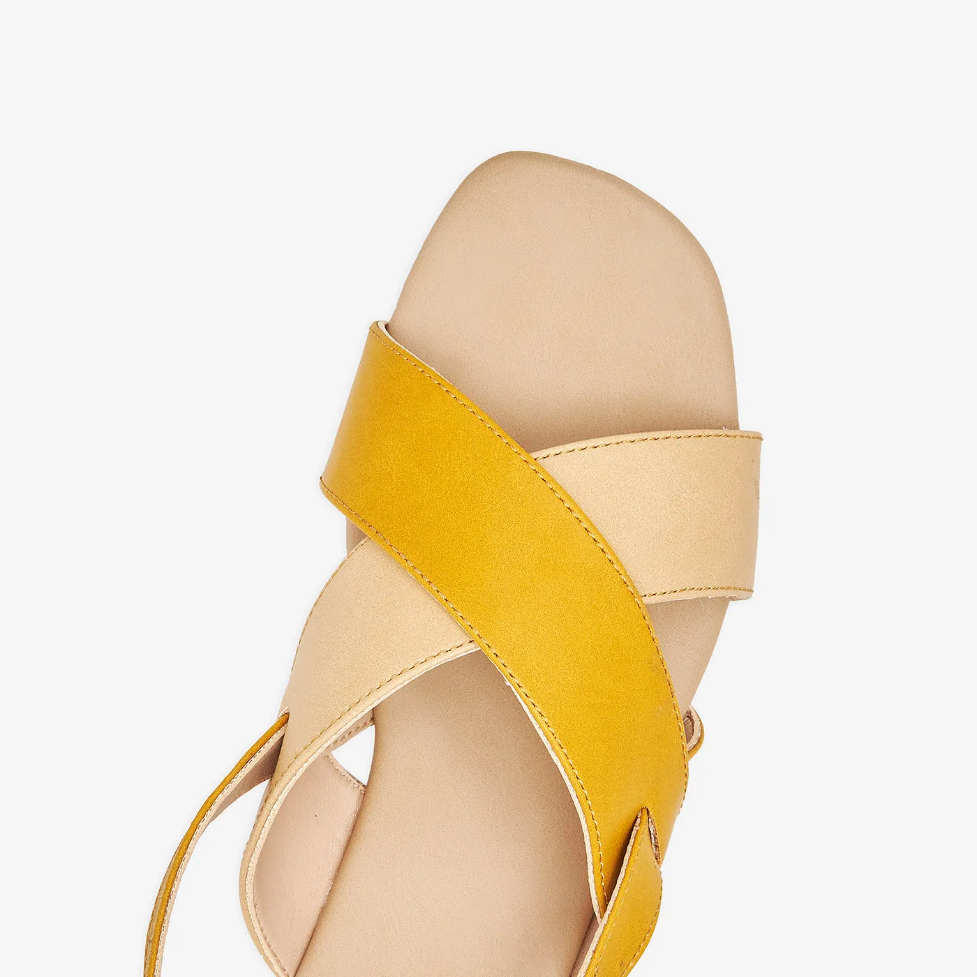 Cross-Strap Ladies Sandals
