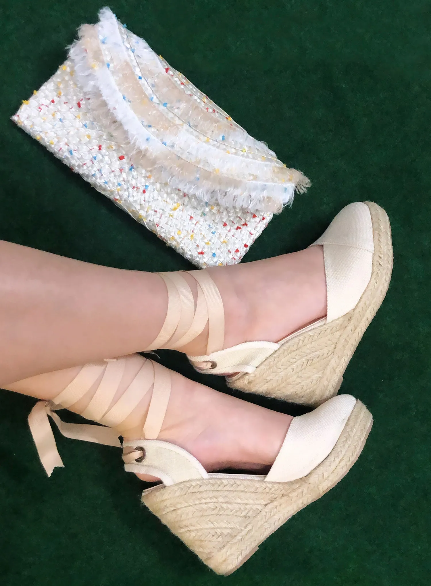 Dagma Wedge Espadrilles by MBM DESIGN