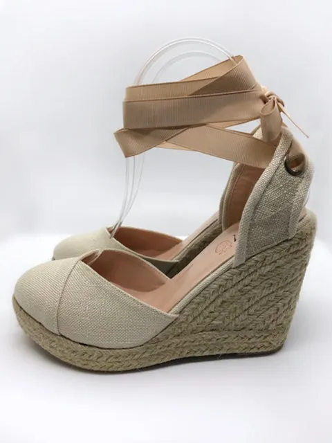Dagma Wedge Espadrilles by MBM DESIGN