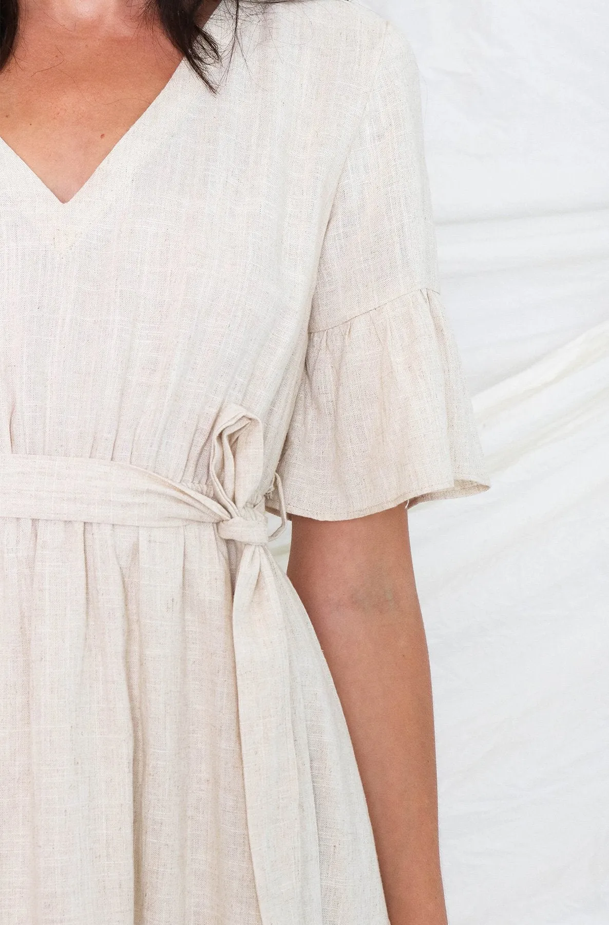 Delilah Linen Dress
