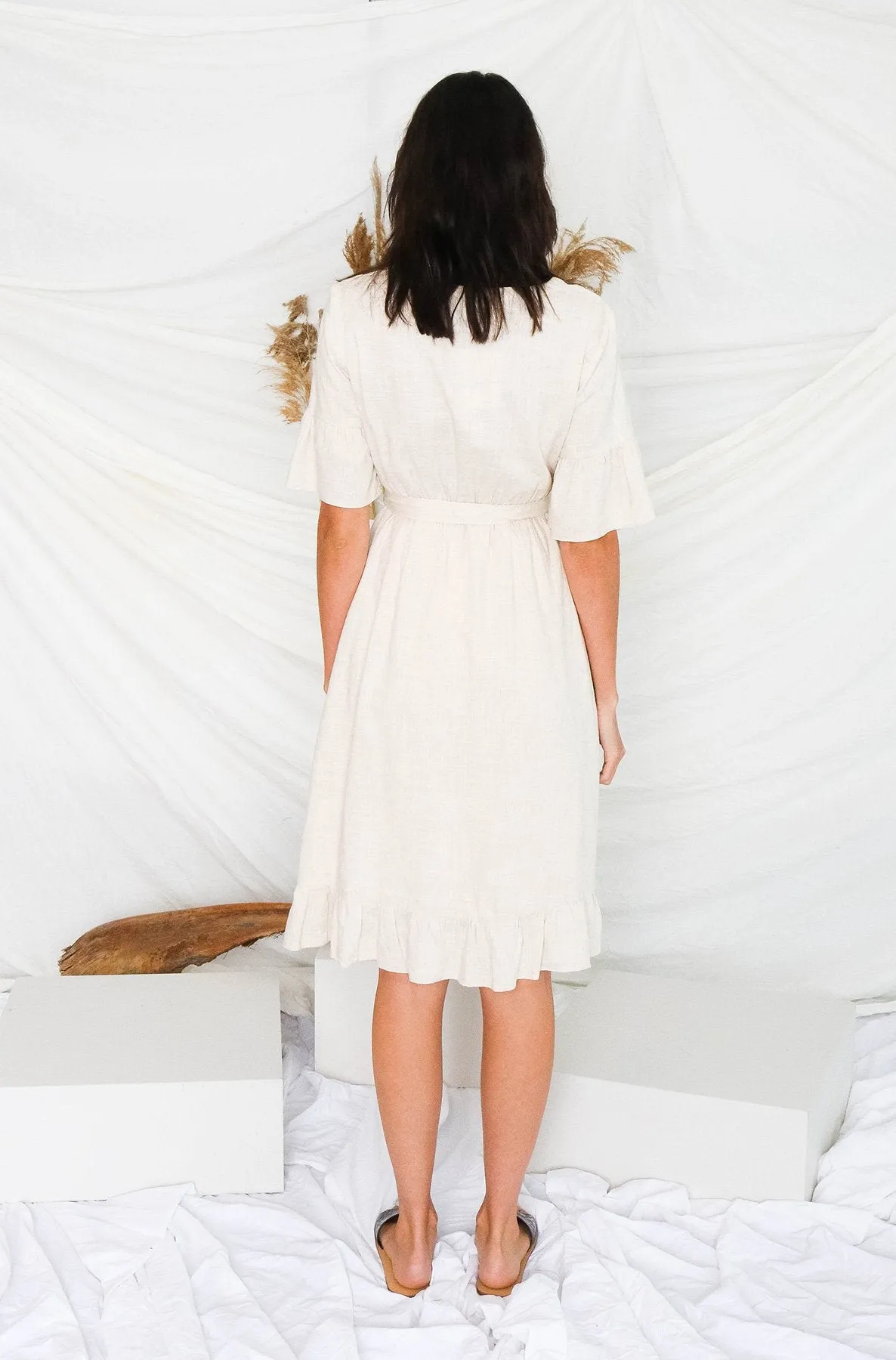 Delilah Linen Dress