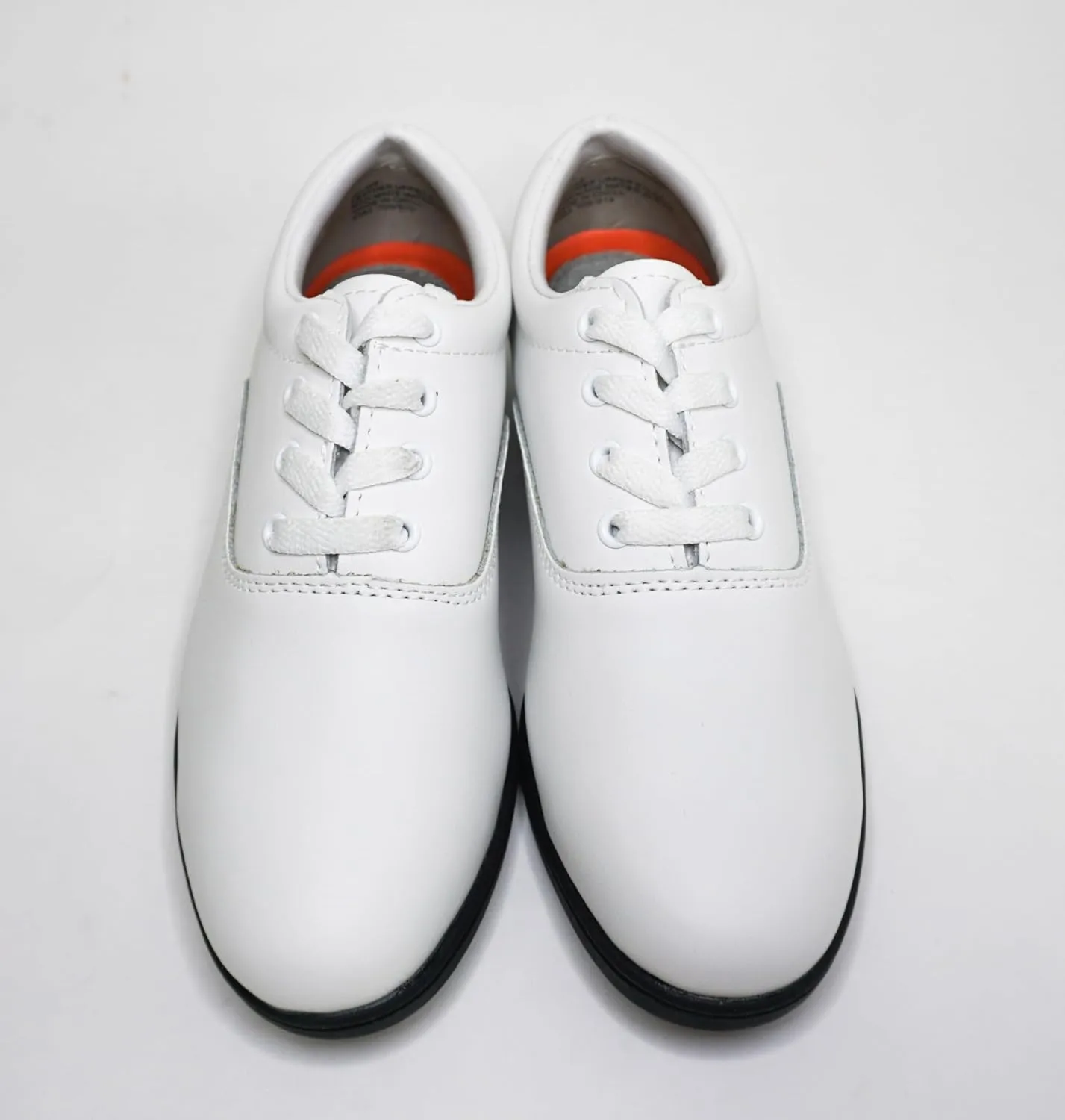 Dinkles Vanguard Marching Band Shoes, Comfortable Mens, Black & White Colors