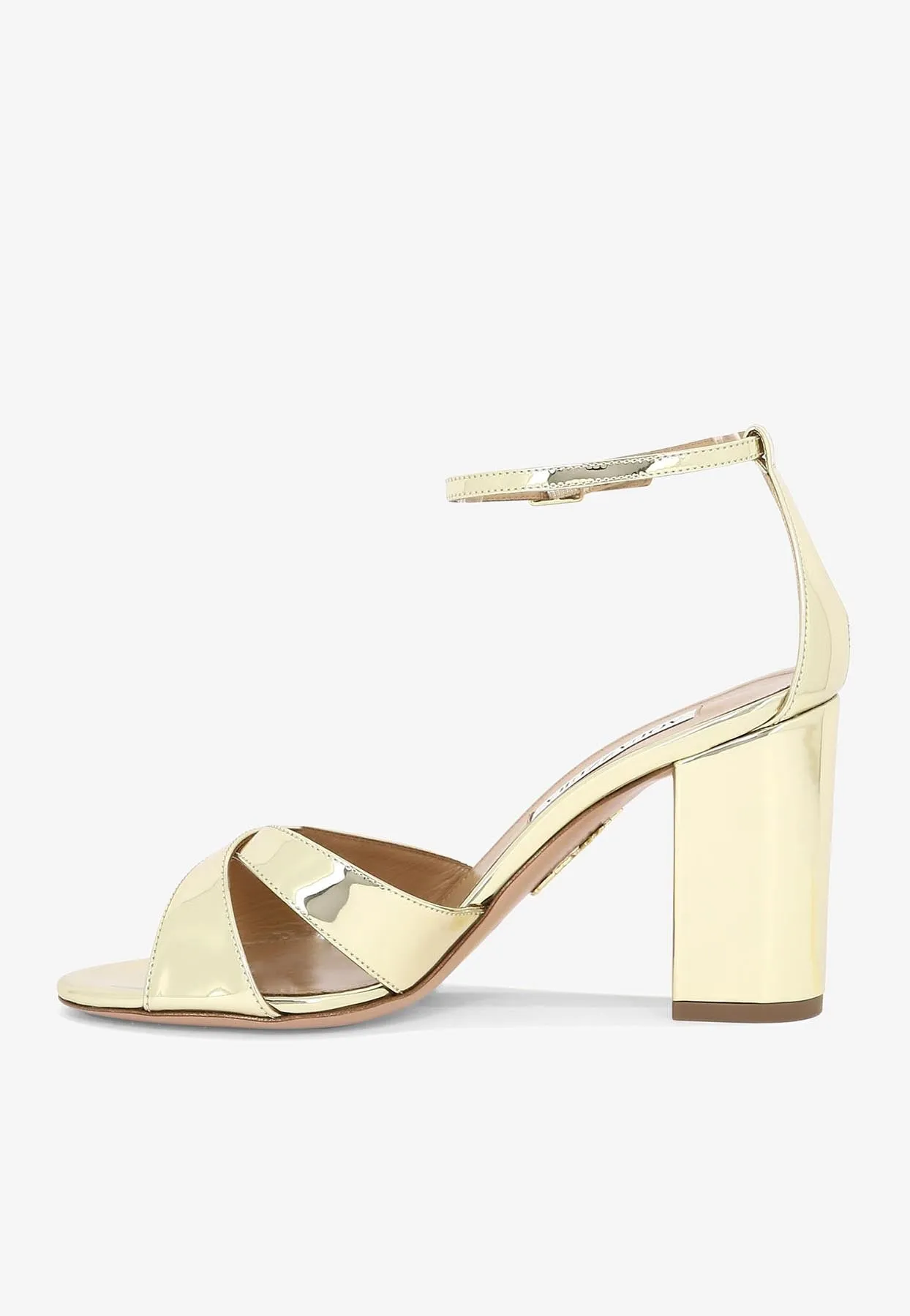 Divine 85 Mirror Leather Sandals