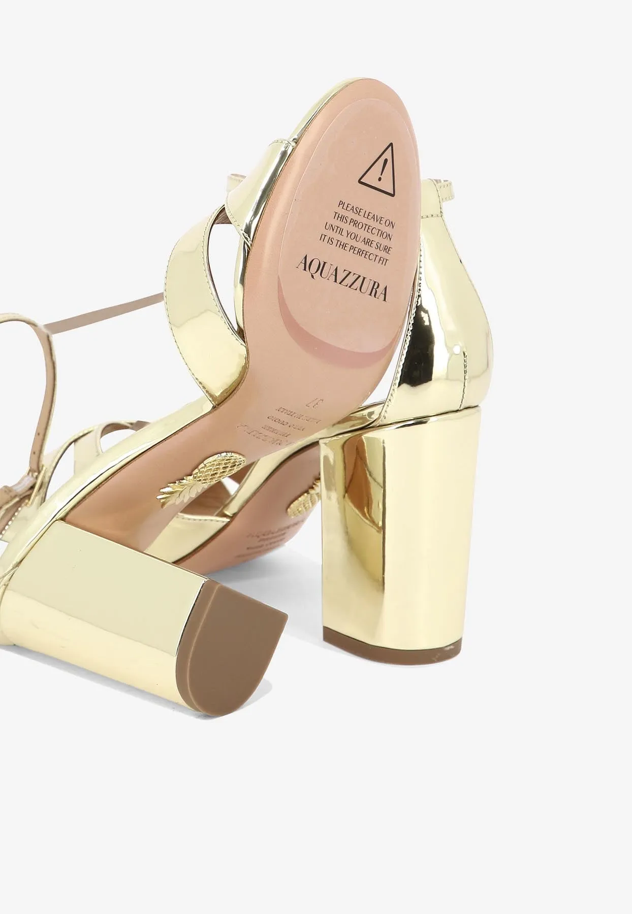 Divine 85 Mirror Leather Sandals