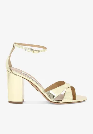 Divine 85 Mirror Leather Sandals