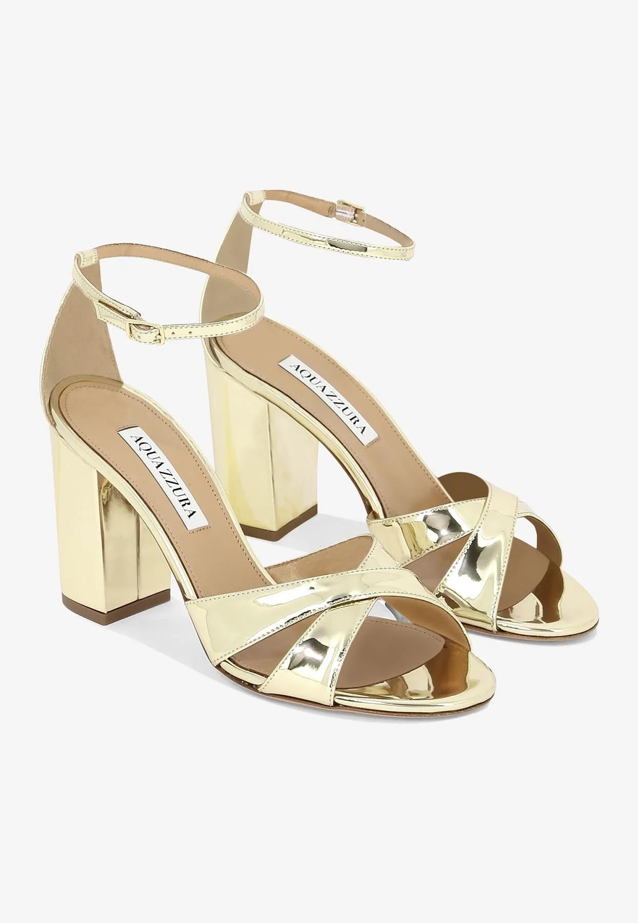 Divine 85 Mirror Leather Sandals