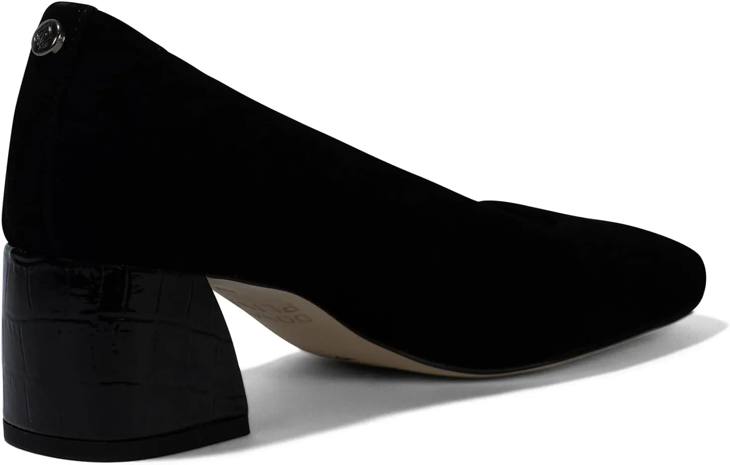 Donald Pliner Women's Aquarius 2" Block Heels, Square Closed Toe Chunky Heels for All Day Wear