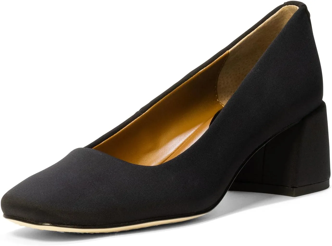 Donald Pliner Women's Aquarius 2" Block Heels, Square Closed Toe Chunky Heels for All Day Wear