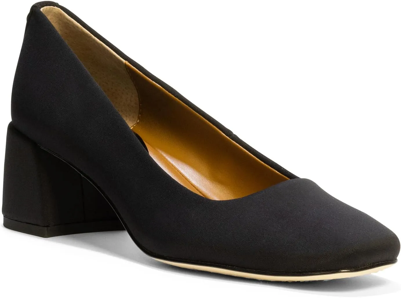 Donald Pliner Women's Aquarius 2" Block Heels, Square Closed Toe Chunky Heels for All Day Wear