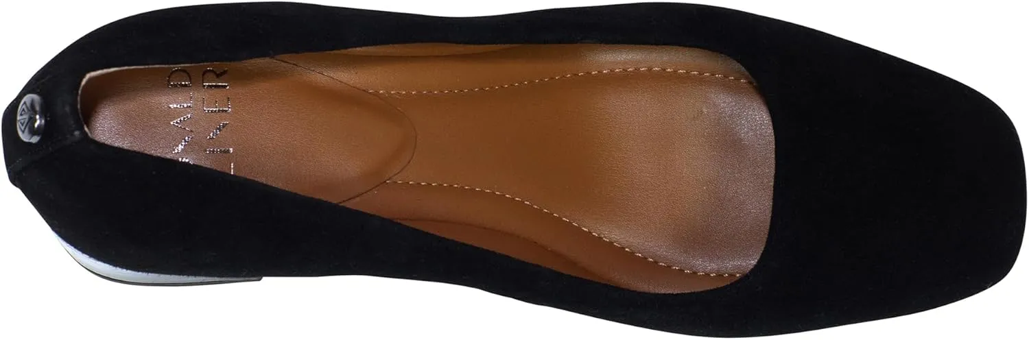 Donald Pliner Women's Aquarius 2" Block Heels, Square Closed Toe Chunky Heels for All Day Wear