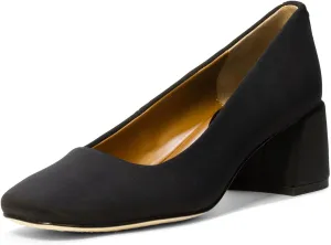 Donald Pliner Women's Aquarius 2" Block Heels, Square Closed Toe Chunky Heels for All Day Wear