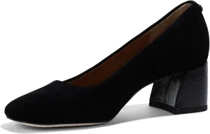 Donald Pliner Women's Aquarius 2" Block Heels, Square Closed Toe Chunky Heels for All Day Wear