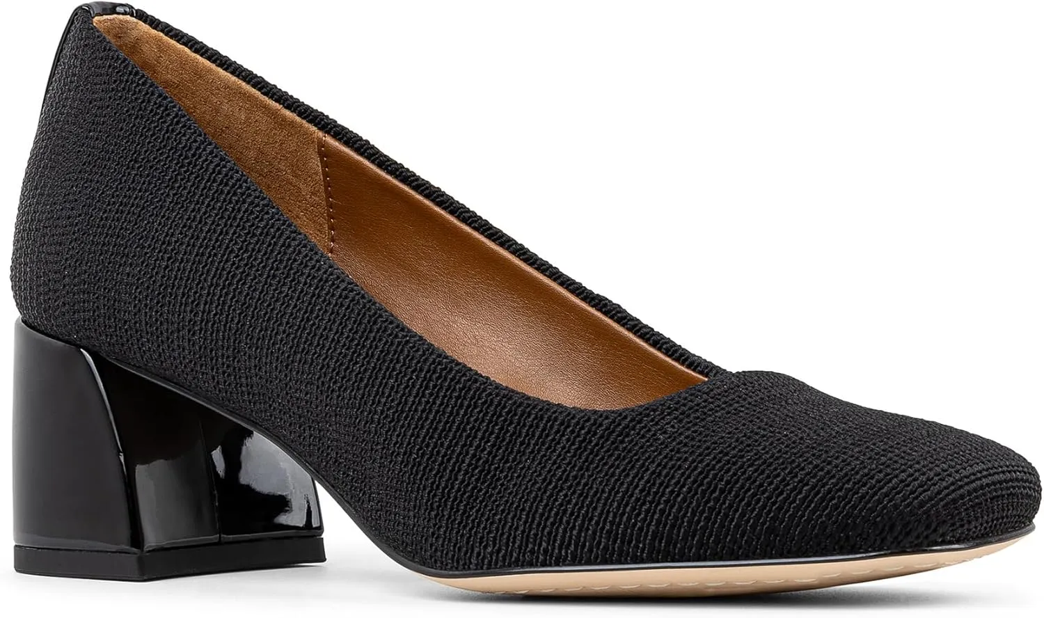 Donald Pliner Women's Aquarius 2" Block Heels, Square Closed Toe Chunky Heels for All Day Wear