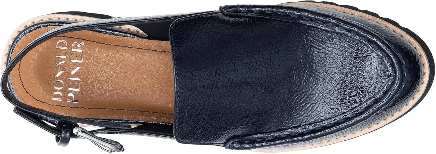 Donald Pliner Women’s Essex Slingback Loafers for Women - Comfortable Women’s Shoes with EVA Lug Sole, Slingback Shoes
