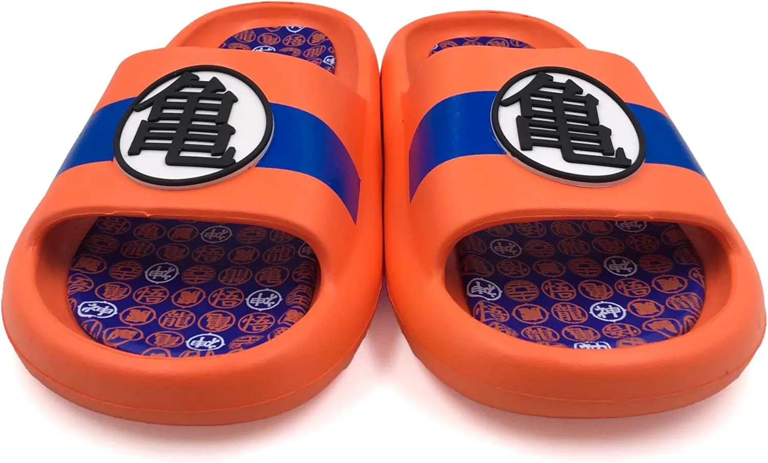 Dragon Ball Z Kame Symbol Men's Cloud Comfort Foam Slide Sandals
