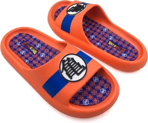 Dragon Ball Z Kame Symbol Men's Cloud Comfort Foam Slide Sandals