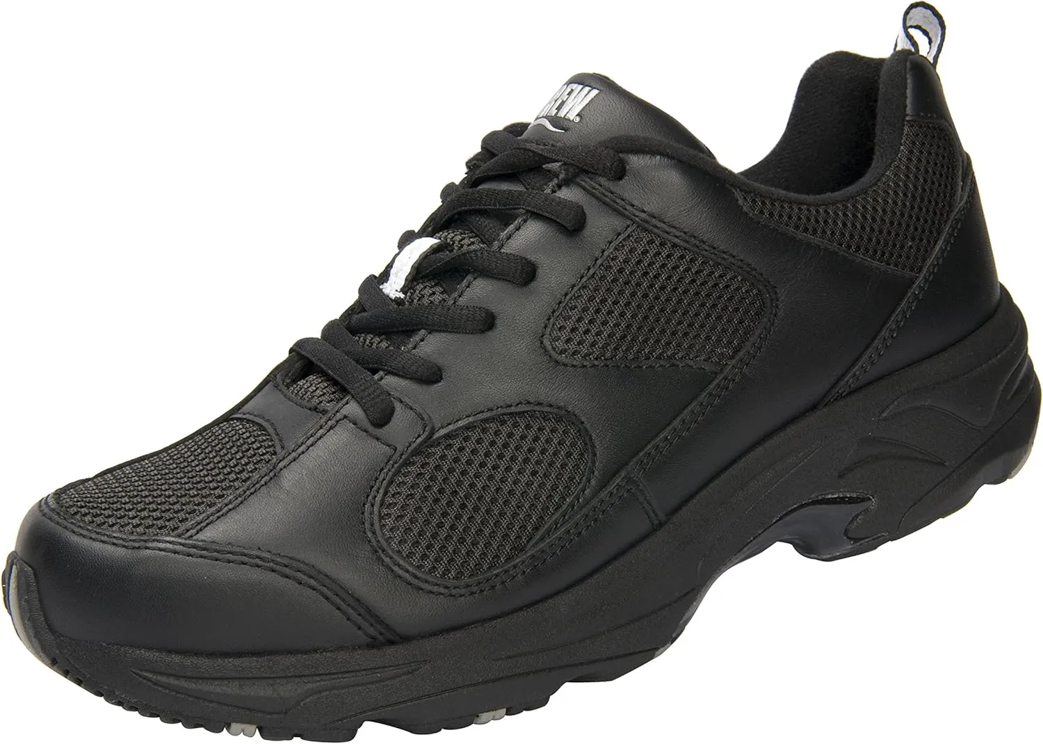 Drew Men's Lightning II Comfortable Therapeutic Leather Athletic Shoe with Double Depth
