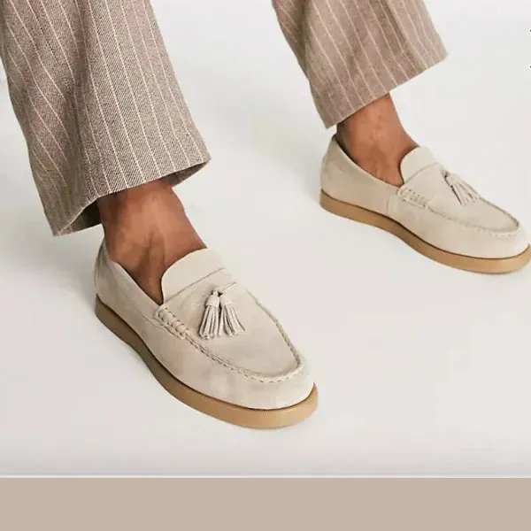Elegant Loafer Attractive Und Herren Comprehensive range – Komfortabel Wildleder Edgar Klassische
