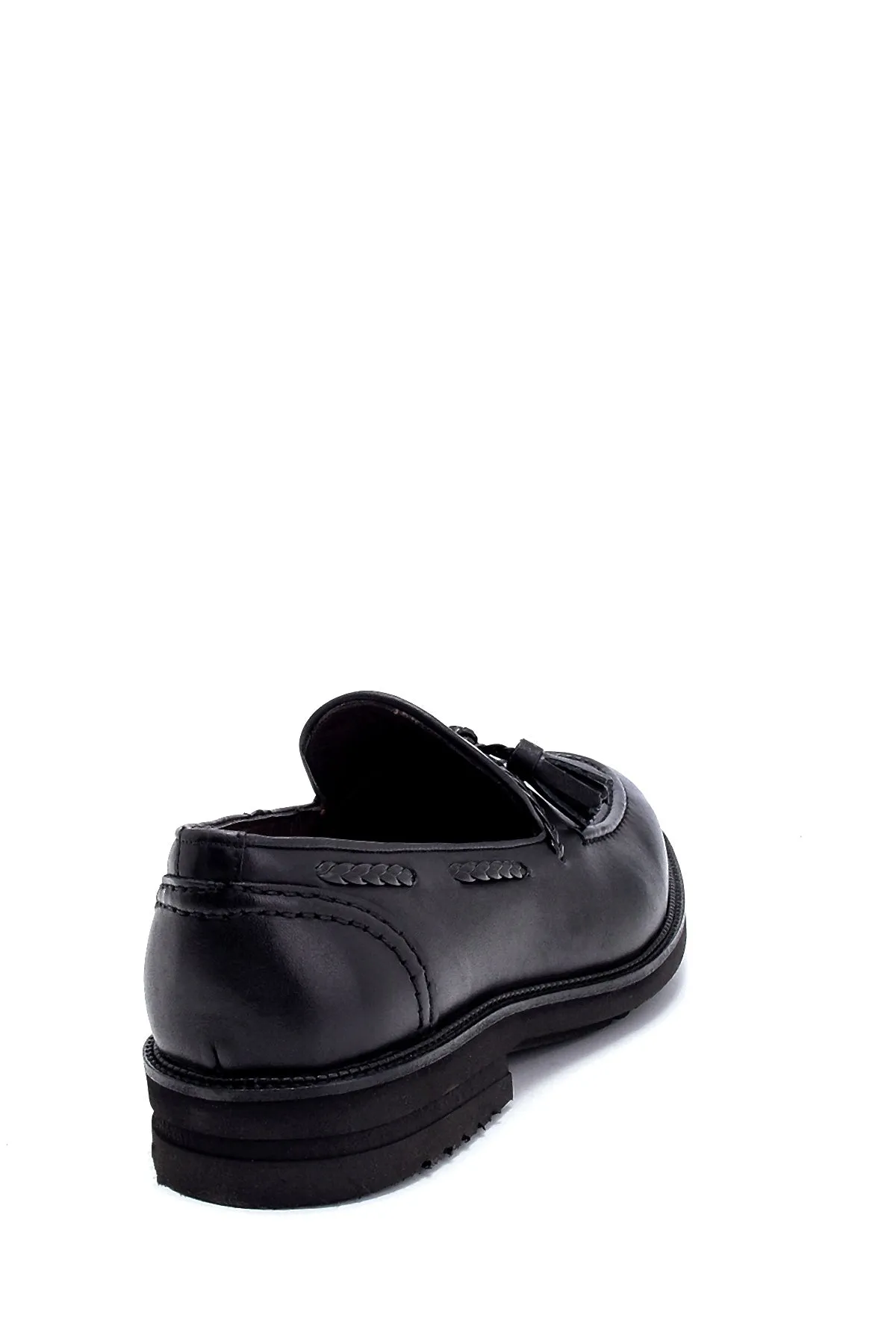 Erkek Deri Püskül Detaylı Loafer