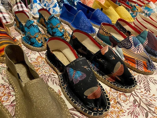 Espadrilles Beige and Shine