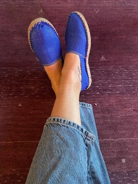 Espadrilles Blue and Shine