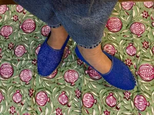 Espadrilles Blue and Shine