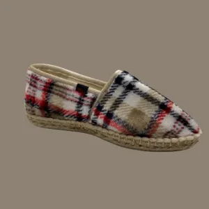 Espadrilles Fleece Tartan