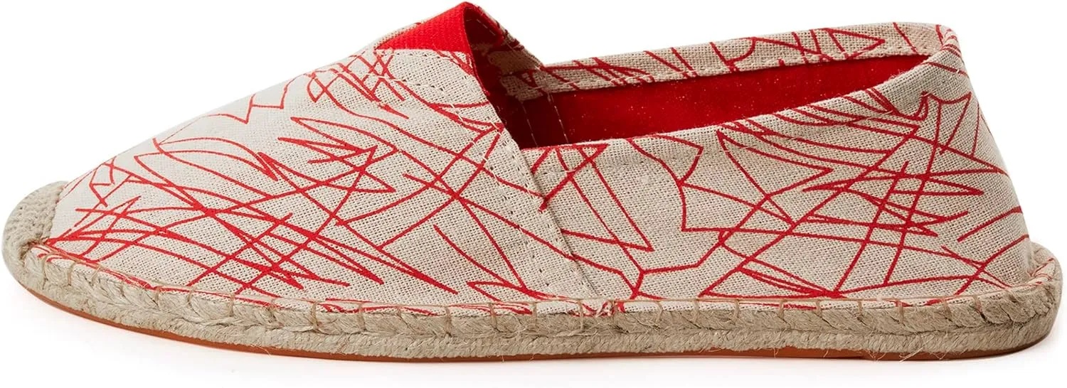 Espadrilles for Men with Flat Slip-on Fashion Casual Classic Canvas
