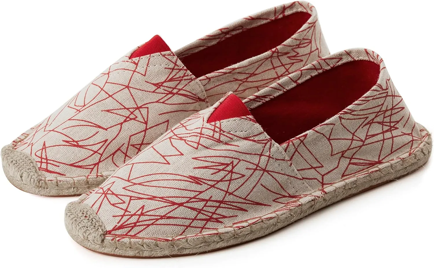 Espadrilles for Men with Flat Slip-on Fashion Casual Classic Canvas