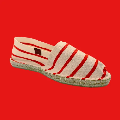 Espadrilles Red Stripes