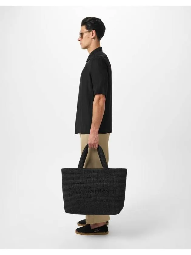 Exquisite Black Monogram Espadrilles Saint Laurent Flawless Logo