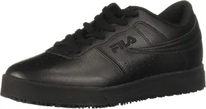 Fila mens Work Food Service Shoe, Black/Black/Black, 8 US