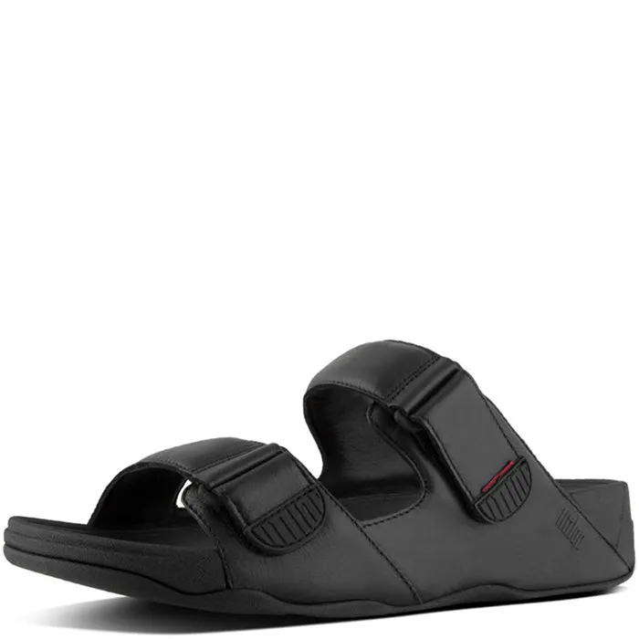 FitFlop Men's Gogh Moc Slide Sandals - Black