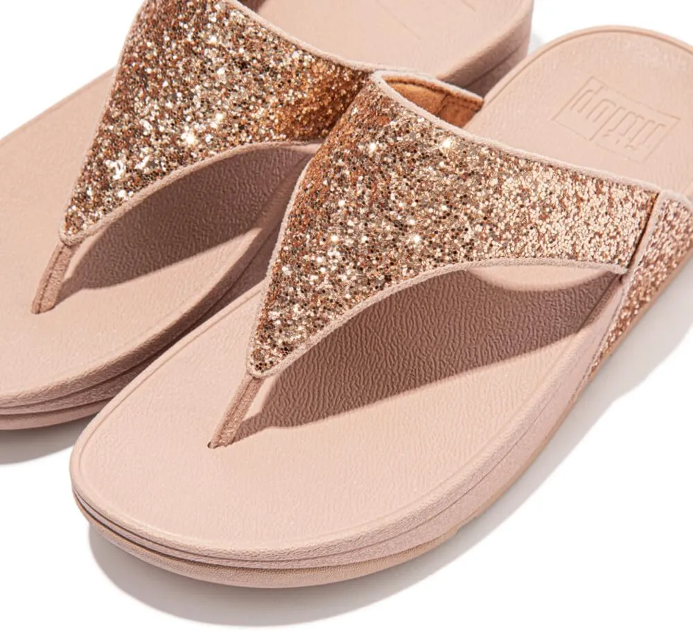 Fitflop Women's Lulu Glitter Toe-Thongs