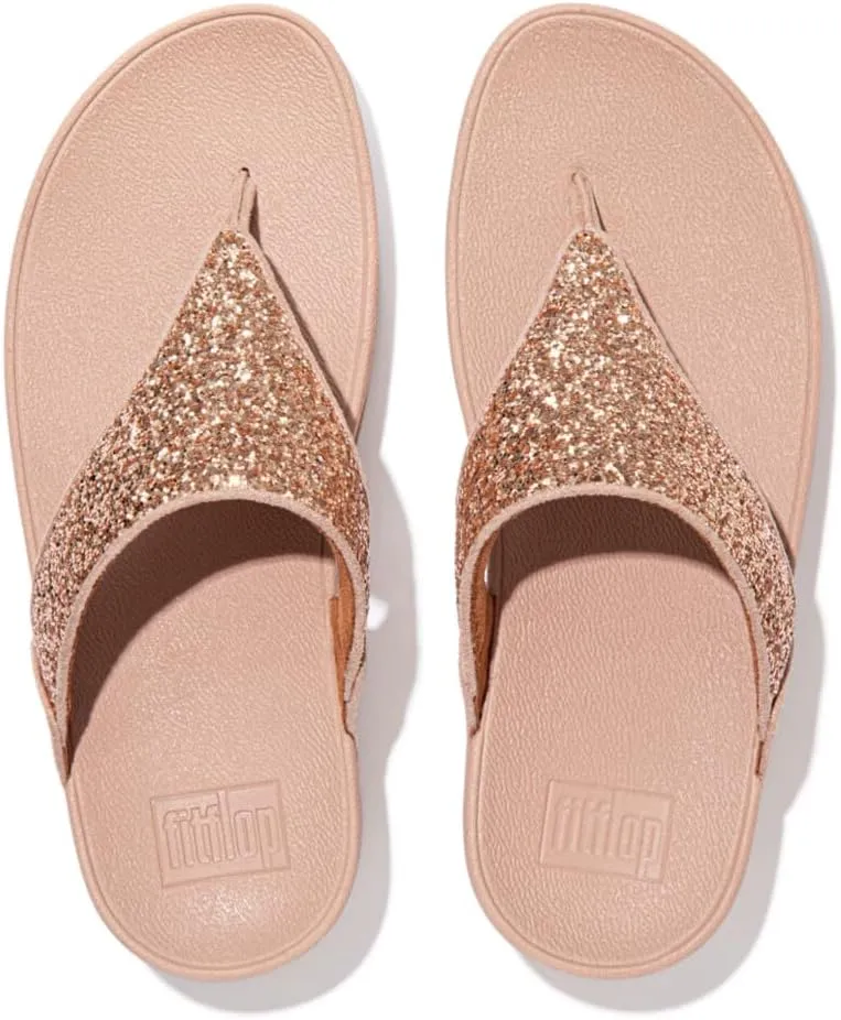 Fitflop Women's Lulu Glitter Toe-Thongs
