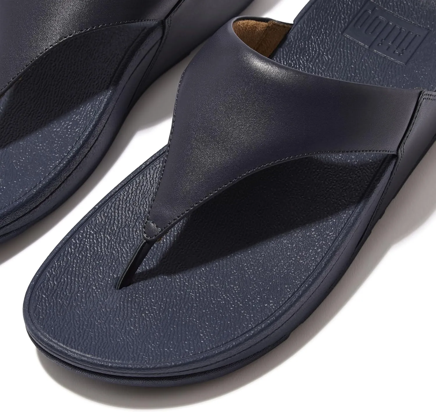FitFlop Women's Lulu Leather Toe-Post Thong Sandals