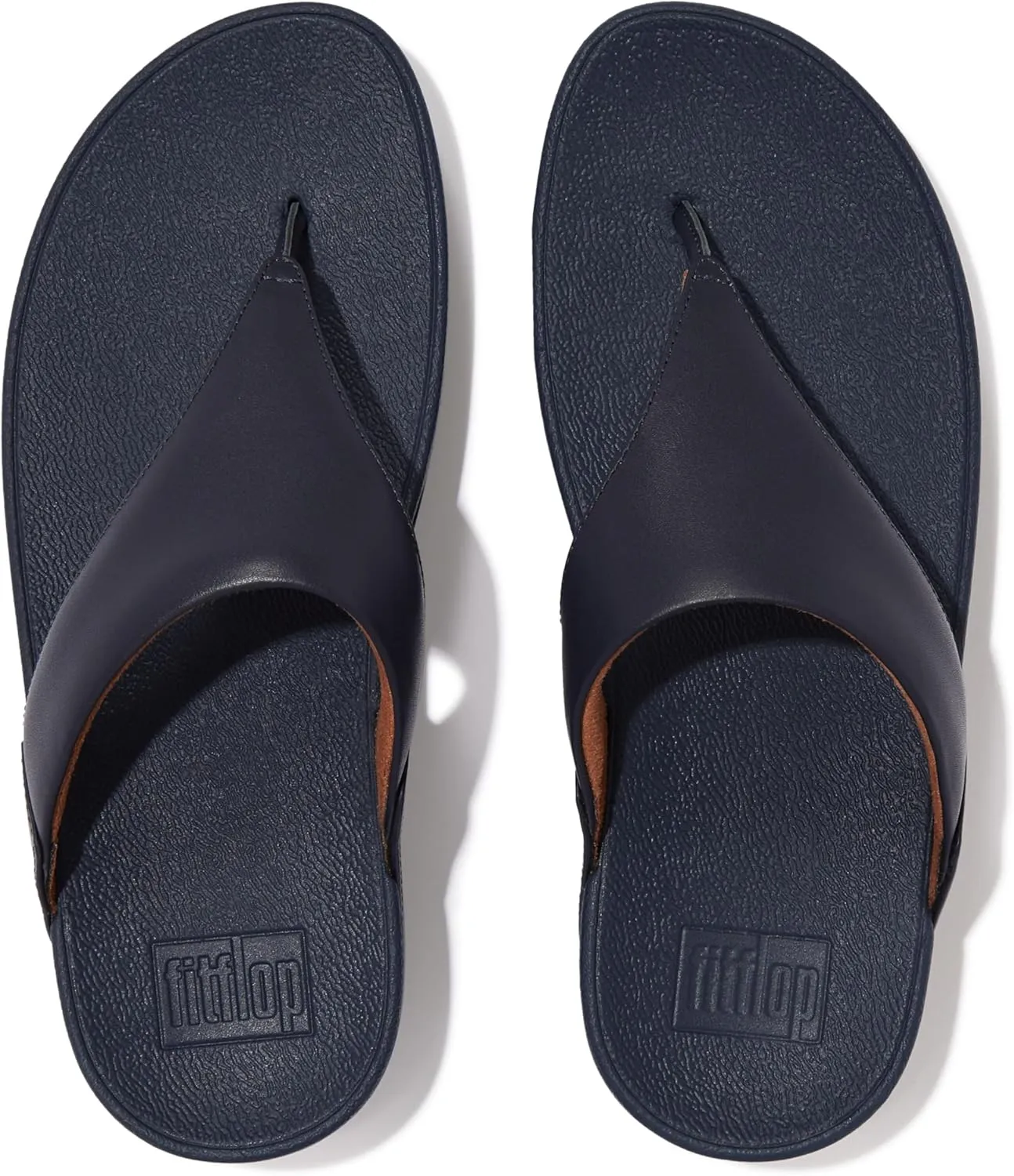 FitFlop Women's Lulu Leather Toe-Post Thong Sandals