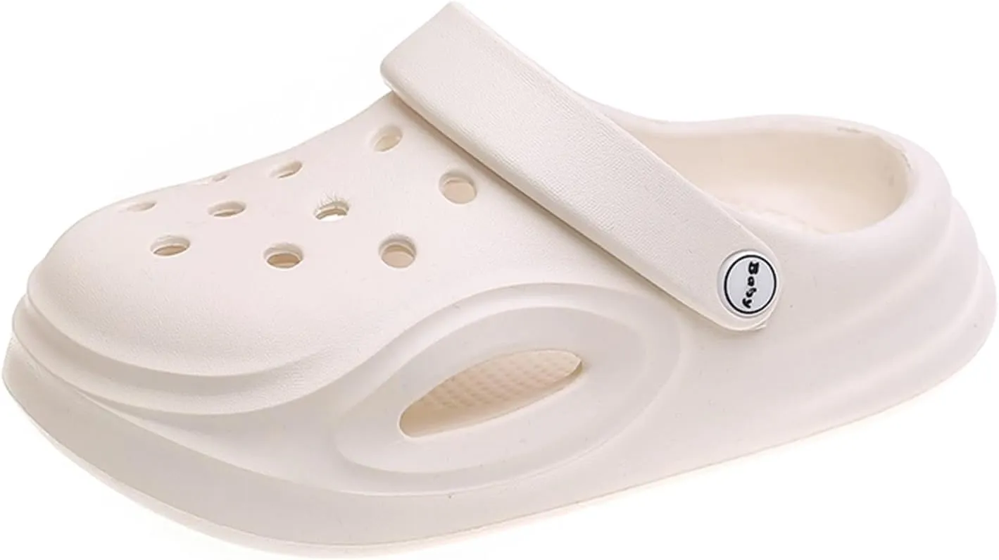 FLIOZY Kids Boys Girls Garden Clogs Slip On Slide Sandals Beach Pool Slippers Shoes Children Sandals for Indoor Outdoor