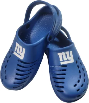 FOCO NFL Unisex-Adult Team Logo Solid Clogs with Heel Strap Comfortable Water Slip on Shoes
