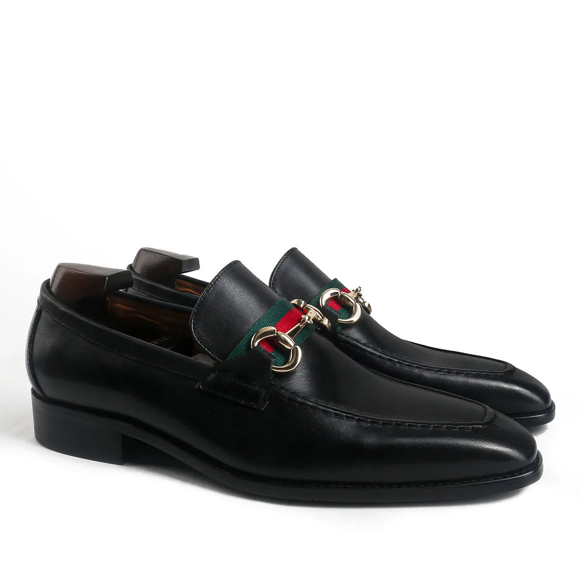 Formal Slip On Horsebit Loafers