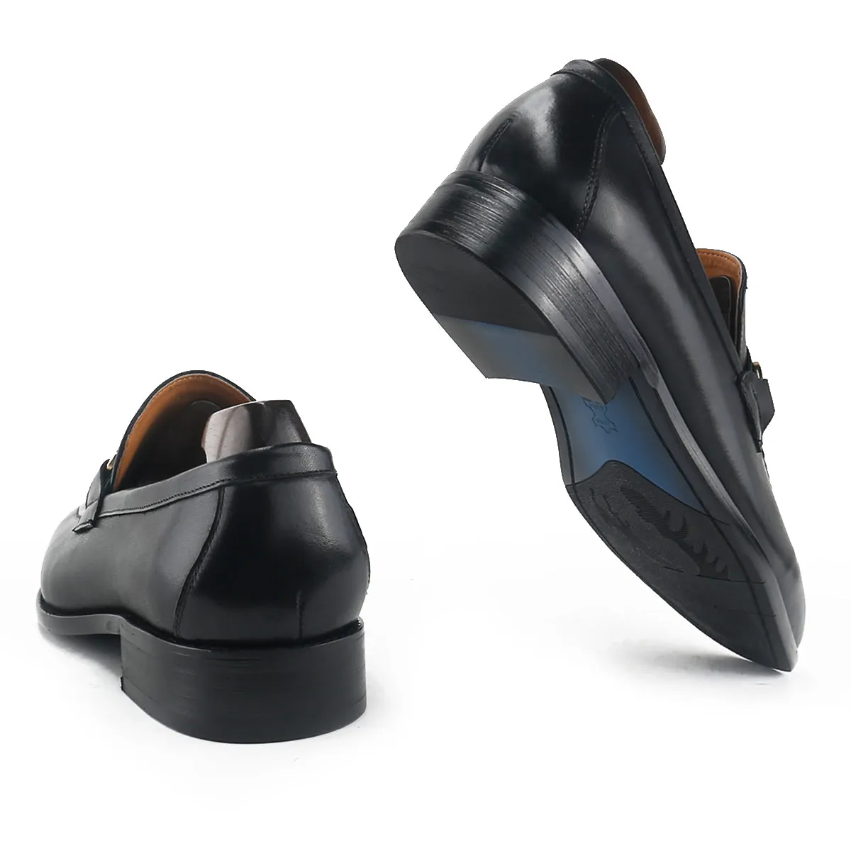Formal Slip On Horsebit Loafers