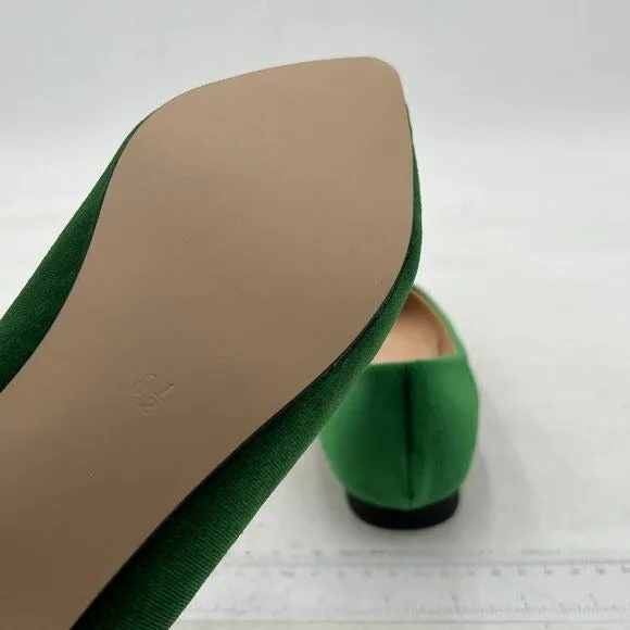FOWT Comfortable Slip On Pointed Toe Flat Heel Pumps Flats Daily Office Party D