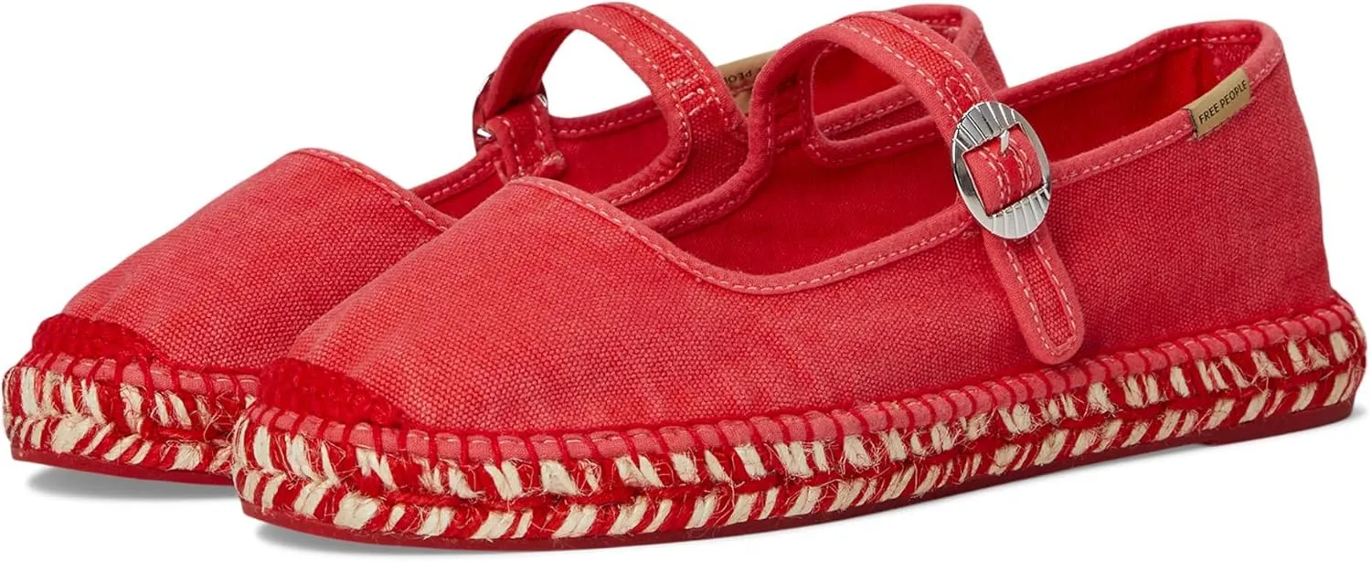Free People Women's Oasis Mary Jane Espadrill Trend Shoes