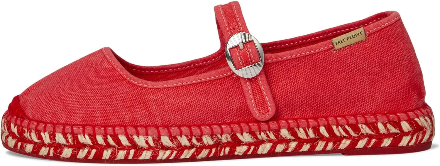 Free People Women's Oasis Mary Jane Espadrill Trend Shoes