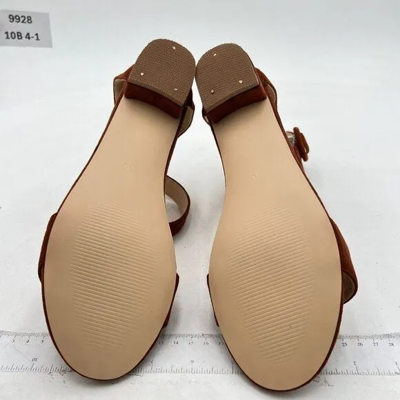 FSJ Women Summer Ankle Strap Sandals Open Toe Chunky Low Heel Comfortable
