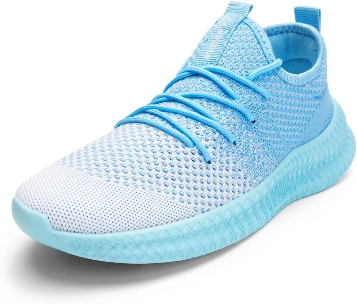 FUJEAK Men Running Shoes Men Casual Breathable Walking Shoes Sport Athletic Sneakers Gym Tennis Slip On Comfortable Lightweight Shoes