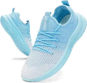 FUJEAK Men Running Shoes Men Casual Breathable Walking Shoes Sport Athletic Sneakers Gym Tennis Slip On Comfortable Lightweight Shoes