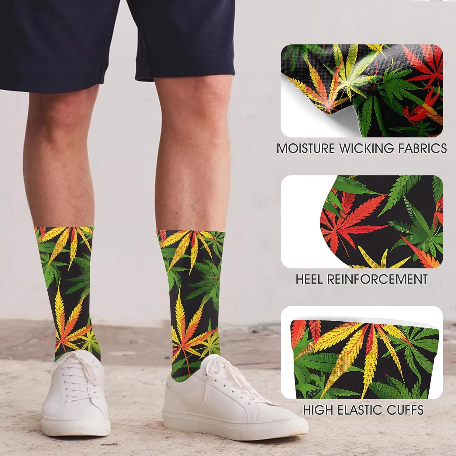 Funny Toe Socks For Women Men Casual Runing Novelty Fun Toe Socks